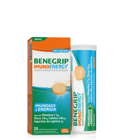 Embalagem do Benegrip Imuno Energy